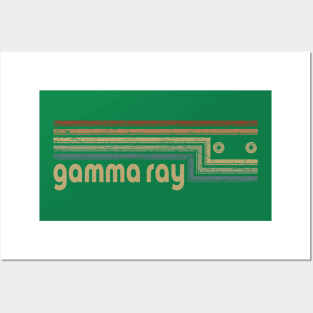 Gamma Ray Cassette Stripes Posters and Art